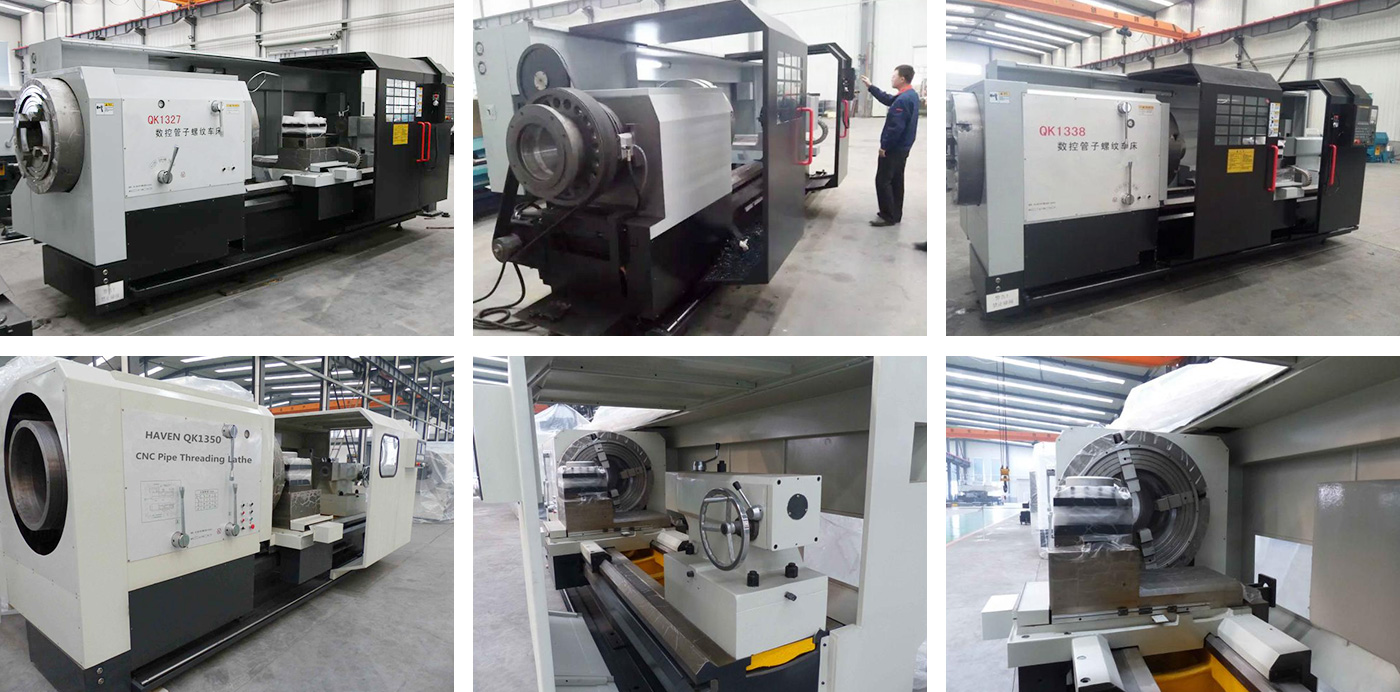 CNC Pipe Threading Lathe Machine