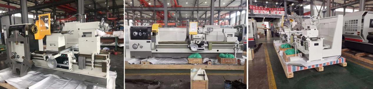 Heavy Duty Lathe Machine Finished to Spain